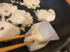 豆腐ハンバーグの作り方６